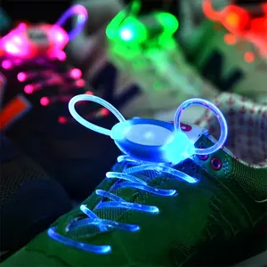 Vendita calda Glow in the Dark night Platube illuminato Light Up Craft Skate Laces scarpe Led lacci delle scarpe Party Skating lacci delle scarpe