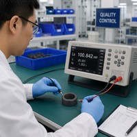 Noyau toroïdal nanocristallin à haute perméabilité, 120000 de perméabilité initiale, usine OEM