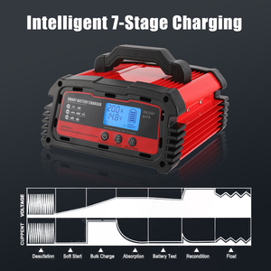 <span class=keywords><strong>Chargeur</strong></span> de <span class=keywords><strong>batterie</strong></span> plomb-acide intelligent automatique 12V 24V 20A <span class=keywords><strong>Chargeur</strong></span> de <span class=keywords><strong>batterie</strong></span> de voiture portable Mainteneur <span class=keywords><strong>Chargeur</strong></span> de maintien Desulfator - Product Image 3