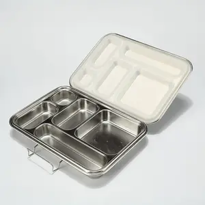 High Quality 1 Layers Stainless Steel 304 Lunch Box /Stainless Steel Food Container/School Bento Lunch Box