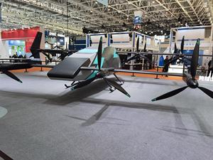 Vehículo de Transporte Helicóptero Evtol de Gran Capacidad de Carga para Alta Altitud, Impulsado por Batería, de Fibra de Carbono - Product Image 2