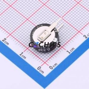 Supercondensateur 151HC0031 DIP, P=5mm Condensateur ( Capacité : 0,33F ) ( Précision : -20%~+80% Tension nominale : 5,5V ) - Product Image 2