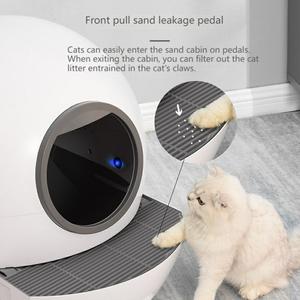 Großhandels preis <span class=keywords><strong>High</strong></span> <span class=keywords><strong>Tech</strong></span> Wifi Automatische intelligente elektrische Katzen toilette DC12V Große intelligente Selbst reinigung - Product Image 2