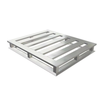 Produit breveté de palette en métal de conception ultra-mince 1-5 tonnes palette en acier polyvalente robuste structure en acier plateau plat en fer