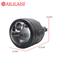 Feux antibrouillard LED en aluminium de 3 pouces H11 IP-67 étanche, faisceau haut/bas pour montage universel, nouveau Corsa-d Astra G Vectra C Zafira MAXUS