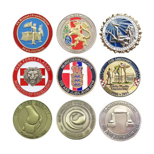 Monedas Conmemorativas Personalizadas de Sublimación Excepcionales con Acabado en Plata Antigua para Conmemoración y Colección - Product Image 1