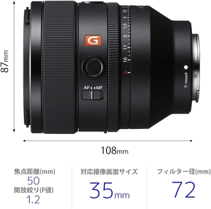 Sony FE 50mm F/1.2 GM (SEL50F12GM) - Product Image 5