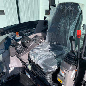 Miniexcavadora Kubota KX057 Usada 100% Original <span class=keywords><strong>de</strong></span> 5.5 Toneladas con Motor, Caja <span class=keywords><strong>de</strong></span> Cambios, Bomba y Personalización Disponible para Trabajos Urbanos - Product Image 4