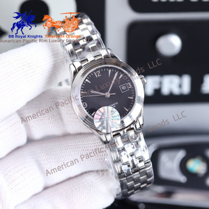 Classic Round Ladies Automatic Wristwatch Date Display Business Casual Dress Watch Stainless Steel Band - Product Image 2