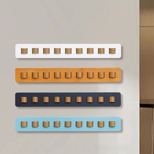 Soporte de pared de madera al por mayor para gafas, con ganchos novedosos para exhibición de gafas de sol en el hogar - Product Image 6