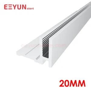 Personalizzabile produttore tension stretch UV 20MM 6063 da parete telaio in alluminio per tessuto tessile lightbox