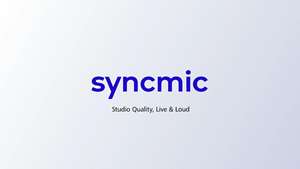 Système de microphone cravate sans fil Syncmic S20 à double microphone avec écran tactile et réduction de bruit AI pour l'<span class=keywords><strong>enregistrement</strong></span> et les appels, mini microphone <span class=keywords><strong>d</strong></span>'identification - Product Image 2