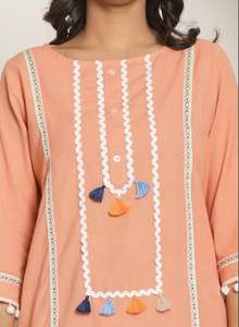 Conjunto de Dos Piezas de Verano de Alta Calidad, Estilo Occidental, Ligero, Informal y Moderno - Product Image 6