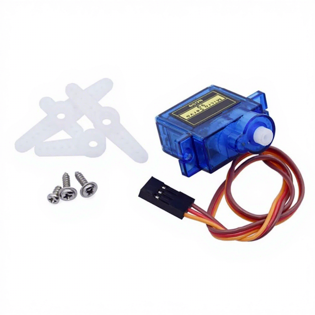 EZON Classic SG90 Micro 9g Servo for 450 Helicopter Fixed Wing Black 180 Degrees Digital Mini Servo Motor 23x12.2x29mm