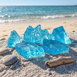 Produits Innovants : Miniatures <span class=keywords><strong>d</strong></span>'Ornements en Résine Cristalline Effet Jaspe Océanique Éthéré Abyssal et Rêve <span class=keywords><strong>Azur</strong></span>é, pour Art de Terrarium DIY - Product Image 6