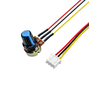 Potentiomètre Wh148 10K Ohm 3P avec connecteur Xh2.45mm, longueur de câble 150 mm pour contrôle électronique - Product Image 1