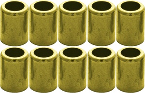 פליז הכנס פנאומטי Pex צינור חיבור מהיר שרוול צינור 00401-carbon קלועה נירוסטה צינור טבעת הידוק - Product Image 2