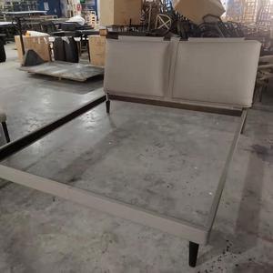 Goth — ensemble de meubles de chambre d'hôtel de luxe <span class=keywords><strong>moderne</strong></span>, couvre-chef <span class=keywords><strong>en</strong></span> cuir véritable rembourré de 1.8m, <span class=keywords><strong>lit</strong></span> <span class=keywords><strong>en</strong></span> <span class=keywords><strong>bois</strong></span> de taille Queen et King Size, vente <span class=keywords><strong>en</strong></span> gros - Product Image 4