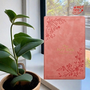 <span class=keywords><strong>Biblia</strong></span> Católica Española <span class=keywords><strong>de</strong></span> Lujo con Bordes Dorados, Cubierta <span class=keywords><strong>de</strong></span> Cuero Genuino, <span class=keywords><strong>Biblia</strong></span> en Español, Francés e Inglés, <span class=keywords><strong>Biblia</strong></span> Personalizada - Product Image 2