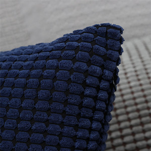 20x20 Inch Decorative <strong>Euro</strong> <strong>Pillow</strong> Covers Corn Striped, Soft Corduroy Cushion Case/Home Decor for Couch - Product Image 6