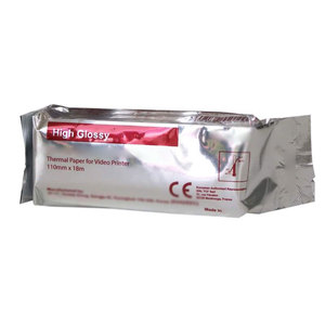 <span class=keywords><strong>Papier</strong></span> thermique médical 110*18m Échographie Upp-1100hg Haute brillance Échographie Rouleaux de <span class=keywords><strong>papier</strong></span> ECG pour Durico - Product Image 1