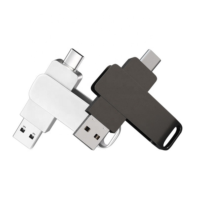 High Speed Solid SSD Chip 1TB 2 in 1 Multi-function OTG Usb Flash Drive Android Type-C Pendrive 3.0 Memory Disk for Mobile Phone