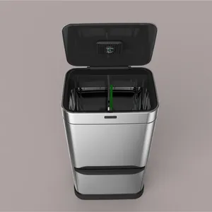 Tidak Ada Sentuhan Kustom Otomatis Touchless Sampah Smart Sensor Sampah