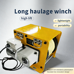 Verricelli a Cavo Personalizzati, Verricello Professionale Multiuso con Corda in Nylon per Traino di Tubazioni - Product Image 4