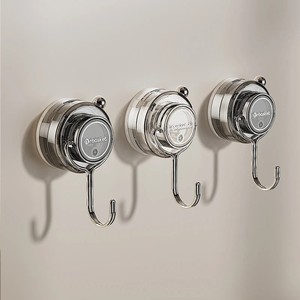 Simple Style Suction Cup Hooks 4 Pack Removable Strong Adhesive For Kitchen Bathroom Toilet Storage Rack - Product Image 5