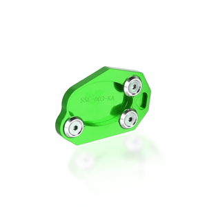 Placa de extensión de pata de cabra para KAWASAKI NINJA650 / Z650 / Z650RS 2016 - 2023 <span class=keywords><strong>2022</strong></span> 2021 2020 almohadilla de ampliación de soporte lateral de motocicleta - Product Image 4