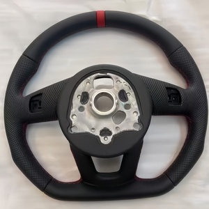 Volant de voiture entièrement en cuir pour <span class=keywords><strong>Audi</strong></span> A1 A3 A4 A5 A6 A7 B9.5 Q3 Q5 Q7 S5 S3 RS3 RS5 TT TTRS 8V 8P B8 B8.5 B7 Accessoires de voiture - Product Image 6