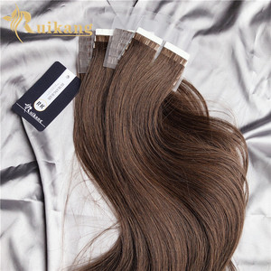 Extensiones de Cabello Humano con Cinta Invisible, Cinta Adhesiva de Color Claro, Cinta para Cabello, Parche de Cabello Humano Natural Liso Rizado, Solución para Cabello Humano - Product Image 3
