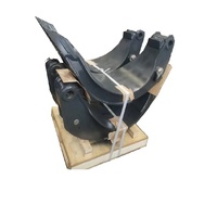 Seau avant d'excavatrice de fourches de chariot élévateur de 20 tonnes pour les dents de seau de dents d'excavatrice CAT320