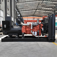 Groupe électrogène diesel Yuchai 400 kW 500 kVA, puissance de pointe, 110 % de surcharge, 720 A, usage intensif, triphasé 400 V pour applications industrielles, minières et agricoles