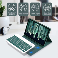 Penjualan Panas Penutup Tablet Magnetik Dengan Slot Pena Keyboard Nirkabel untuk Samsung Tab A9 Plus 11 Inch A11 Plus.