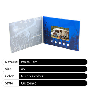 Livre <span class=keywords><strong>vidéo</strong></span> souvenir de mariage 2026 avec écran LCD, lecteur <span class=keywords><strong>vidéo</strong></span> personnalisé et coffret cadeau, livret <span class=keywords><strong>vidéo</strong></span> avec couverture <span class=keywords><strong>personnalisée</strong></span> pour la famille - Product Image 6