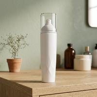 Pot cosmétique en plastique acrylique de haute qualité avec couvercle, pour crème et lotion, emballage vide rechargeable pour produits de beauté