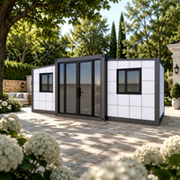Maison conteneur préfabriquée extensible de 30 pieds, mobile et pliable, 2, 3 ou 4 chambres avec salle de bain et cuisine