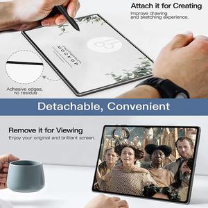 Многоразовая Защита экрана для <span class=keywords><strong>Samsung</strong></span> Galaxy <span class=keywords><strong>Tab</strong></span> S8 Plus 2022/S7 FE 2021/S7 Plus 12,4 дюймов, съемная матовая как бумага - Product Image 3