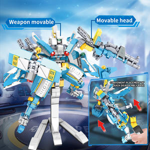 Ensemble de blocs de construction Woma <span class=keywords><strong>Mech</strong></span> Jouet robot transformant pour <span class=keywords><strong>Mech</strong></span> <span class=keywords><strong>Warrior</strong></span> Assembler une déformation combinée (C0406/C0407/C0408) - Product Image 5