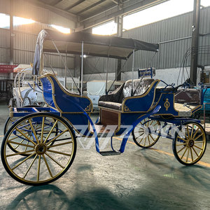 รถม้าไฟฟ้าแบบไม่มีม้ารถเข็นแบบซินเดอเรลล่ารถม้าฉากหลังรถท่องเที่ยว - Product Image 5