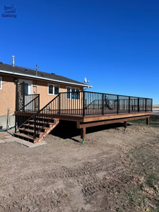 Hot bán nhôm boong lan can hệ thống cầu thang lan can Thiết kế nhôm lan can hệ thống - Product Image 4