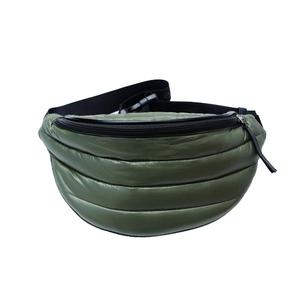 Marsupio Invernale Imbottito Personalizzato in Piumino <span class=keywords><strong>o</strong></span> Cotone, Borsa a Tracolla con Chiusura a Cerniera per Uomo e Donna - Product Image 2