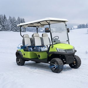 Voiture de golf électrique 4 places à bas prix pour la vente en gros par le fabricant, véhicule de tourisme électrique, chariot de golf électrique, transport spécial - Product Image 1