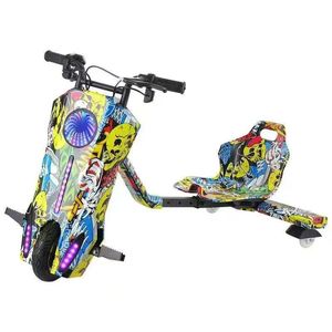 Electric <strong>Go</strong> <strong>Kart</strong> 3-Wheel Drifting <strong>Kart</strong> for Kids &amp; Amusement Parks 250W 80KG Max Load 8-12KM/H - Product Image 2
