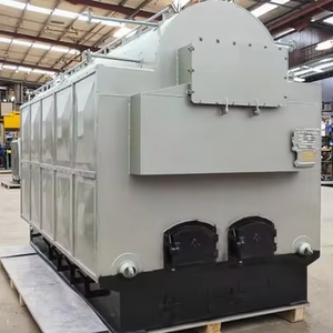 דוד קיטור תעשייתי אופקי להסקה בביומסה, בעל זרימה טבעית של מים, יעילות גבוהה, תפוקה 1-6 טון/שעה, 85%-87% יעילות תרמית - Product Image 6