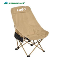 Großhandel Custom Taller Breiter Outdoor Klapp Camping Stuhl Multifunktion ale tragbare Liege Moon Chair