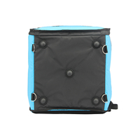 Sac de livraison de pizza de haute qualité, grande capacité, marque personnalisée, 500d, sac de livraison de nourriture isolé en PVC pour motos, vélos