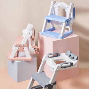 Vente en gros usine : Marchepied de toilette pliable et portable, réglable en hauteur, pour l'apprentissage de la propreté - Product Image 5