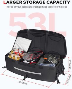Heshi Multifunctionele Auto Kofferbak Organizer Opvouwbare Isolatie Koeltas Opslag Voor Gerichte Outdoor Winkelwagen - Product Image 2